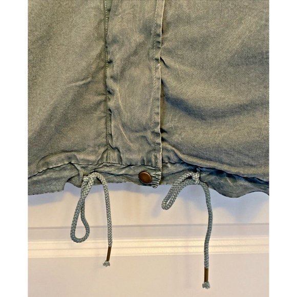 Young Fabulous & Broke barn chore jacket Small faux fur removable collar New - Picture 3 of 11